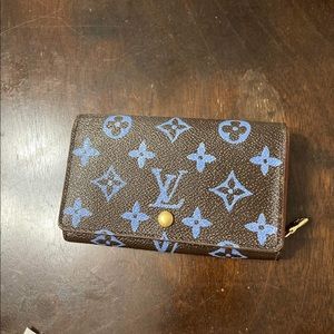 Authentic Vintage Customized Louis Vuitton wallet
